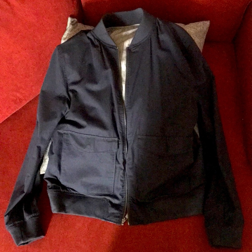 Banana Republic Reversible Bomber Jacket